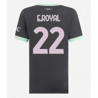 AC Milan Emerson Royal #22 Rezervni Dres za Ženska 2024-25 Kratak Rukav